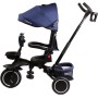 Triciclo Pieghevole Premier 6 in 1 per Bambini da 12 Mesi a 5 Anni Triciclo con Sedile Girevole e Reclinabile Peso Massimo 25 Kg