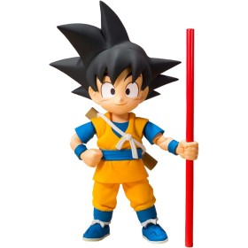 Bandai 2741877 TAMASHII NATIONS - Dragon Ball DAIMA Son Goku (Mini) S.H.Figuarts Action Figure