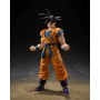 Bandai 2764090 TAMASHII NATIONS Dragon Ball Super Son Goku Super Hero Fig 14 cm SH Figuarts Re-Run
