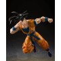 Bandai 2764090 TAMASHII NATIONS Dragon Ball Super Son Goku Super Hero Fig 14 cm SH Figuarts Re-Run