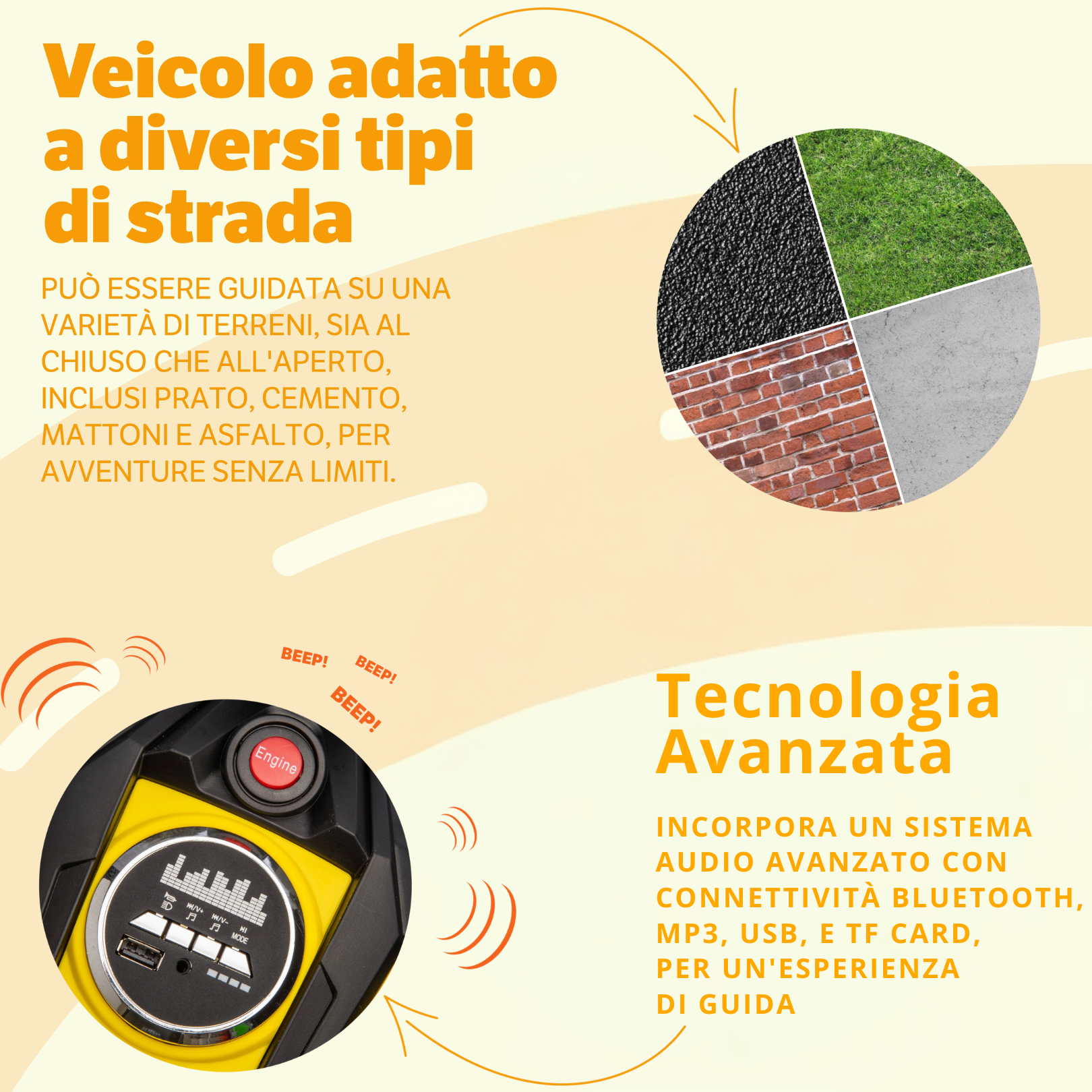 Moto Elettrica per Bambini Honda NC750X 12V Motocicletta con MP3 Accelleratore a - Foto 59 di 67