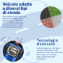 Moto Elettrica per Bambini Honda NC750X 12V Motocicletta con MP3 Accelleratore a Pedale Luci a LED e Suoni Integrati
