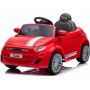 Auto Macchina Elettrica per Bambini Nuova Fiat 500e 12V con Telecomando, Sedile in Pelle