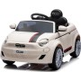 Auto Macchina Elettrica per Bambini Nuova Fiat 500e 12V con Telecomando e Cinture di Sicurezza