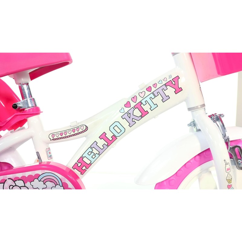 La Bicycle Bicicletta Hello Kitty 24 Pink Bicicletta Hello Kitty