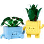 Lego Botanicals 10349 Piantine felici Kit di Arti e Mestieri con 2 Piante Artificiali