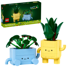 Lego Botanicals 10349 Piantine felici Kit di Arti e Mestieri con 2 Piante Artificiali