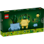 Lego Botanicals 10349 Piantine felici Kit di Arti e Mestieri con 2 Piante Artificiali