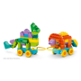 Lego Duplo 10451 Dinosauri su ruote 3in1 Gioco Educativo per costruire diversi tipi di dinosauri