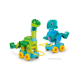 Lego Duplo 10451 Dinosauri su ruote 3in1 Gioco Educativo per costruire diversi tipi di dinosauri