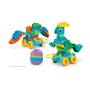 Lego Duplo 10451 Dinosauri su ruote 3in1 Gioco Educativo per costruire diversi tipi di dinosauri