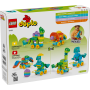 Lego Duplo 10451 Dinosauri su ruote 3in1 Gioco Educativo per costruire diversi tipi di dinosauri
