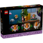 Lego Art 31217 Collezione animali – Tigre Animale 3D con Fiori e Piante Botaniche Decorative