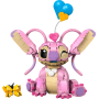 Lego Disney 43257 Lilo &  Stitch - Angel con orecchie mobili e testa girevole