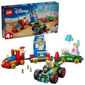 Lego Disney 43264 Toy Story: Treno e Auto RC celebrativi
