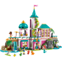 Lego Disney 43267 Castello della Principessa e animali reali con minifigure di Ariel mulan Jasmine e altro ancora
