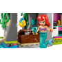 Lego Disney 43267 Castello della Principessa e animali reali con minifigure di Ariel mulan Jasmine e altro ancora