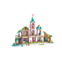 Lego Disney 43267 Castello della Principessa e animali reali con minifigure di Ariel mulan Jasmine e altro ancora