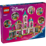 Lego Disney 43267 Castello della Principessa e animali reali con minifigure di Ariel mulan Jasmine e altro ancora