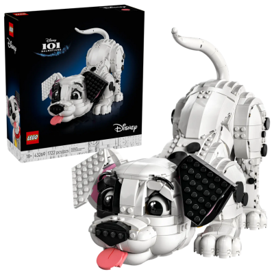 Lego Disney 43269 Cucciolo de La carica dei cento e uno trasformabile con testa e coda rotanti
