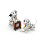 Lego Disney 43271 La carica dei cento e uno - Pongo e Peggy con testa gambe e code mobili
