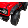 Kit 4 Ruote in Gomma EVA Ford Bronco 24V con Assi Copriruota Bulloneria