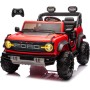 Kit 4 Ruote in Gomma EVA Ford Bronco 24V con Assi Copriruota Bulloneria