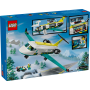 Lego City 60465 Aereo ambulanza di emergenza con 4 minifigure e tanti accessori