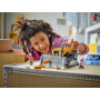 Lego City 60466 Bulldozer giallo Set con Veicolo da Cantiere con 3 Minifigure e Segnali Stradali
