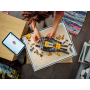 Lego City 60466 Bulldozer giallo Set con Veicolo da Cantiere con 3 Minifigure e Segnali Stradali