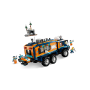 Lego City 60471 Grande camion artico con laboratorio con 5 minifigure Lupi artici e tanti accessori