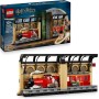 Lego Harry Potter 76450 Book Nook: Espresso per Hogwarts Set con Treno 2 Minifigure tra cui Ron Weasley Edvige e Crosta