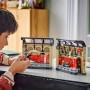 Lego Harry Potter 76450 Book Nook: Espresso per Hogwarts Set con Treno 2 Minifigure tra cui Ron Weasley Edvige e Crosta