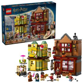 Lego Harry Potter 76452 Accessori di Prima Qualità per il Quidditch e Gelateria con 6 minifigure e tanti accessori