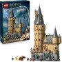 LEGO Harry Potter 76454 Castello di Hogwarts: Torre della Grande Scalinata Principale con Stanze Modulari e 12 Personaggi