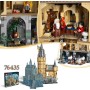 LEGO Harry Potter 76454 Castello di Hogwarts: Torre della Grande Scalinata Principale con Stanze Modulari e 12 Personaggi