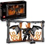 LEGO Icons 10367 Il Signore degli Anelli: Book Nook del Balrog Modellino con Minifigura di Gandalf il Grigio e Figura di Balrog