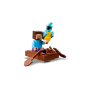 Lego Minecraft 21275 Casa nella giungla esplosiva con 3 minifigure e tanti accessori