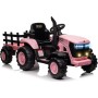 Trattore Elettrico per Bambini 12V con Rimorchio - Maxi Trattore Cavalcabile