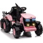 Trattore Elettrico per Bambini 12V con Rimorchio - Maxi Trattore Cavalcabile