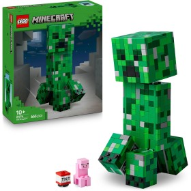 LEGO Minecraft 21276 Creeper - Action Figure di Mob Snodabile con Scomparto Segreto con Maiale e Elemento TNT