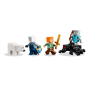 Lego Minecraft 21277 La miniera delle piccozze con 3 minifigure e tanti accessori ispirati al videogioco