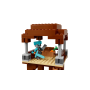 Lego Minecraft 21278 L’avamposto del saccheggiatore e predone con 4 minifigure e accessori ispirati al videogioco