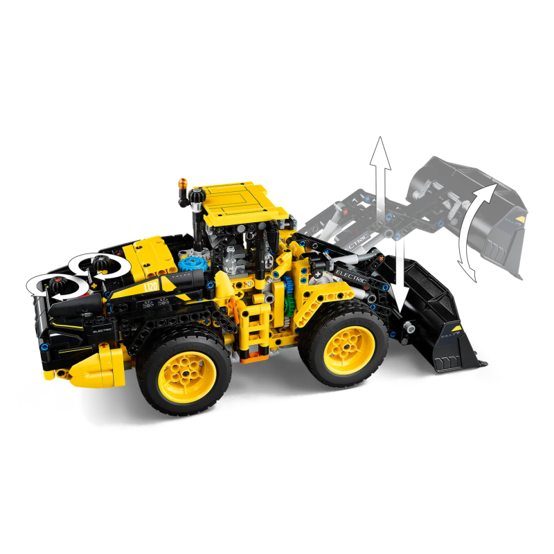 Lego Technic 42209 Pala gommata Volvo L120 Electric