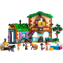 Lego Friends 42654 Ranch e scuderia dei pony con 4 minifigure animali e altri accessori per il gioco