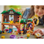 Lego Friends 42654 Ranch e scuderia dei pony con 4 minifigure animali e altri accessori per il gioco