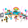 Lego Friends 42661 Party in costume con unicorno e fatina con 4 minifigure accessori e animali