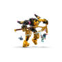 Lego Ninjago 71839 Battle Mech Spinjitzu di Arin con 2 minifigure e accessori del mondo Ninjago