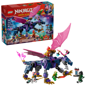 Lego Ninjago 71842 Rontu il Drago Maestro Drago snodabile con 4 minifigure