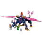 Lego Ninjago 71842 Rontu il Drago Maestro Drago snodabile con 4 minifigure